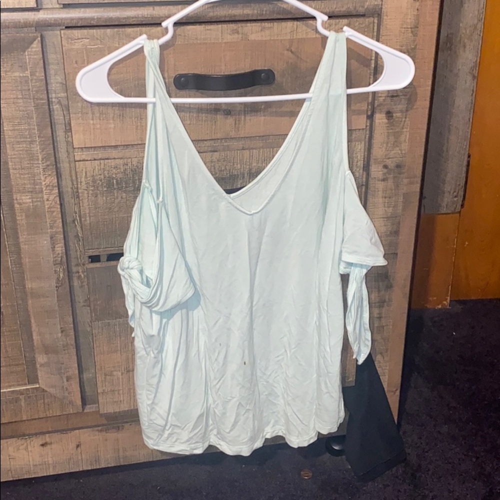 Off the shoulder shirt